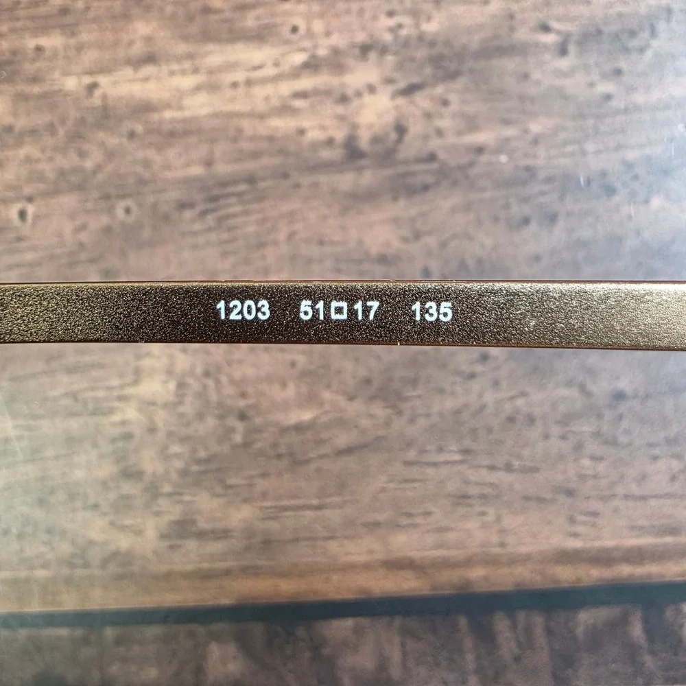 Michael Kors Gold Black 51mm Metal‎ Frame Adrianna IV FRAMES ONLY
